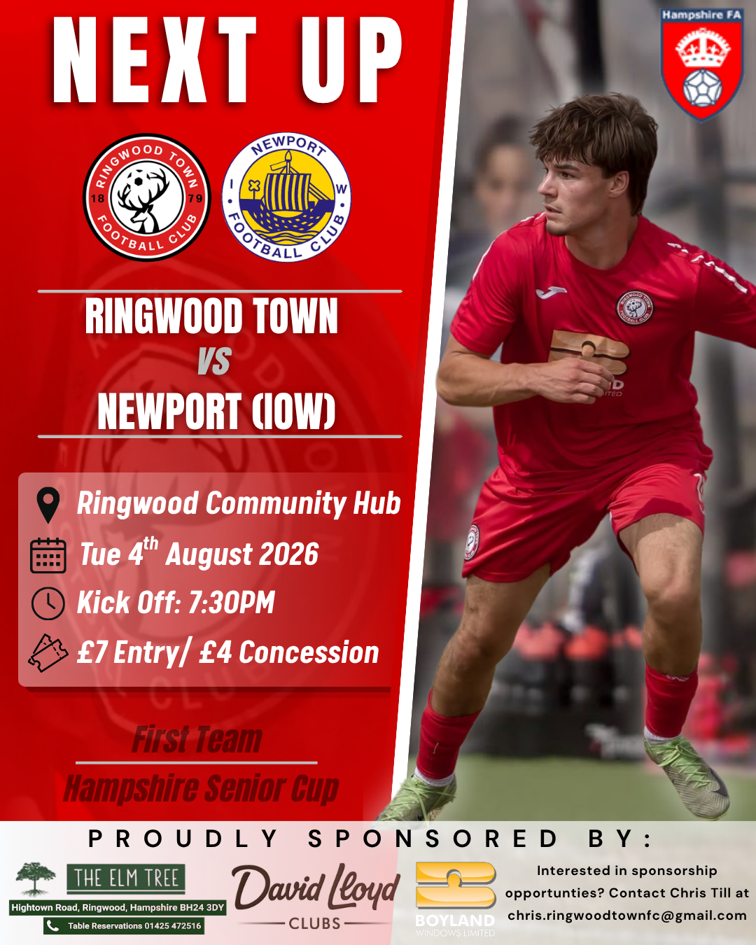 RINGWOOD TOWN V NEWPORT (IOW) PREVIEW