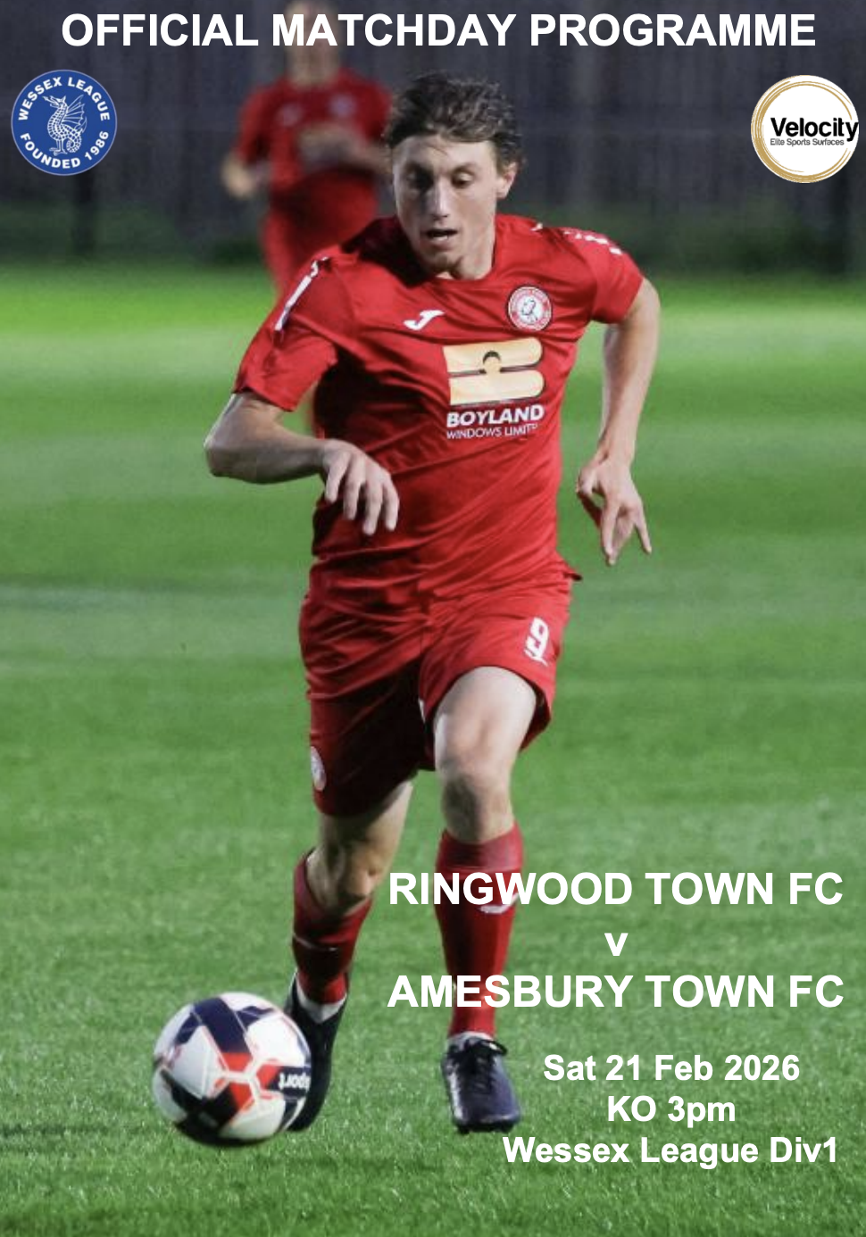 Ringwood Town v Amesbury Preview