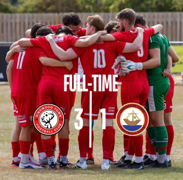 ringwood town 3-1 lymington | match report