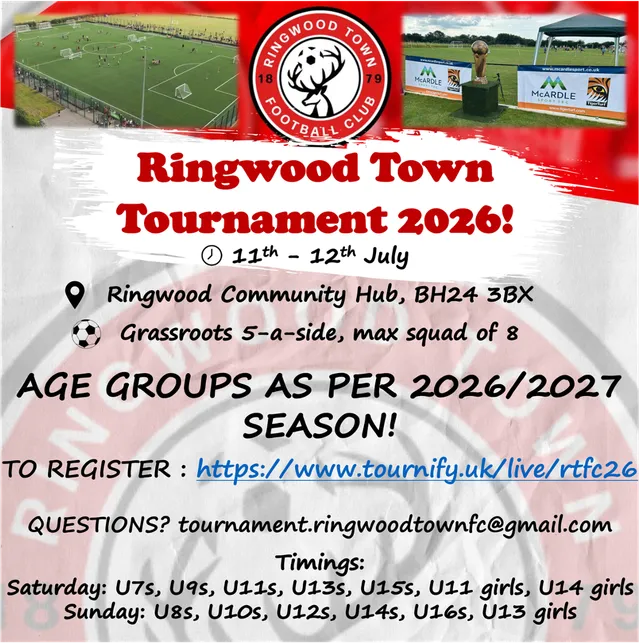 Tournament 2026 Entries Open!